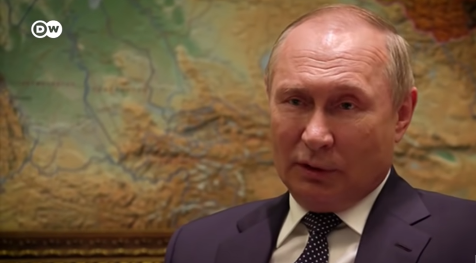 Vladimir Putin/Screenshot: YouTube DW News