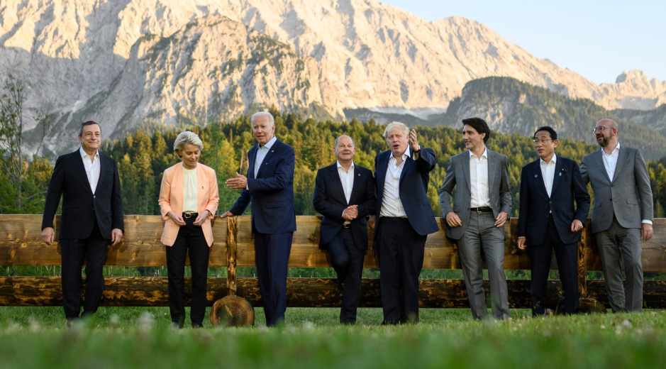 G7 summit 2022/Foto: Twitter Bundeskanzler Olaf Scholz